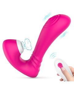 Вакуумно-волновой клиторально-вагинальный вибромассажер "Gray-RCT" 