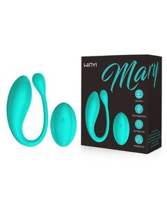 Виброяйцо с вибрацией и пультом Д/У "Mary" 