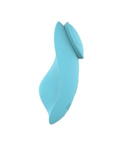 Клиторальный вибратор в трусики с пультом Leaf-RCT 