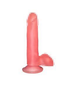 Фаллоимитатор гелевый на присоске 16 см 