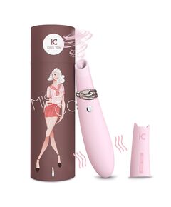 Вибратор с вакуумной стимуляцией клитора KISTOY Miss CC 