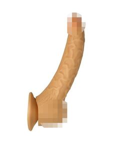 Фаллоимитатор-реалистик на присоске в ламинате 