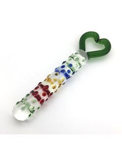 Анальный стимулятор стекло "Ключ любви" 