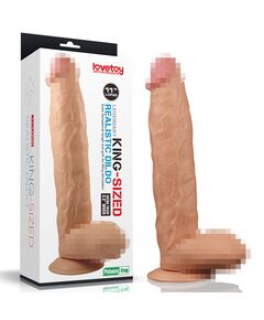 Реалистичный фаллоимитатор гигант "Legendary King Sized Realistic Dildo" 30 см 