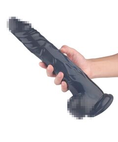 Черный реалистичный фаллоимитатор "Kingkong-XL" 