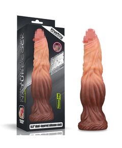 Фаллоимитатор 9.5'' Dual layered Platinum Silicone Cock 