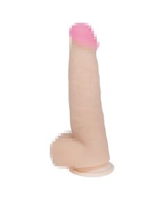Фаллоимитатор неоскин на присоске в коробке REAL Next № 86 