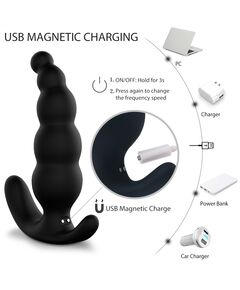 Массажер простаты с двумя моторами "Dipper" 