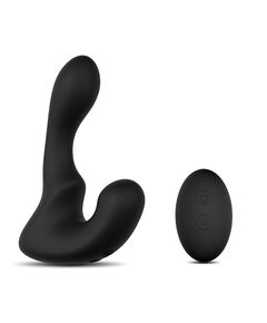 Массажер простаты с эффектом движения пальца и пультом "Landys" 