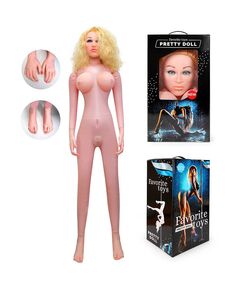Надувная Секс-Кукла "Анжелика" с вибрацией рост 155 см, арт. EE-10248 