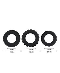 Набор эрекционных колец TITAN имитация автомобильных шин 