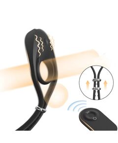 Эрекционное кольцо "Лассо" с вибрацией LOCK и пультом Д/У 