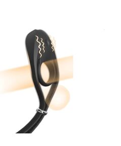 Эрекционное кольцо "Лассо" с вибрацией LOCK 