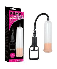 Помпа вакуумная для мужчин - «Beginners Flesh Pussy» для увеличения члена от компании Erokay 