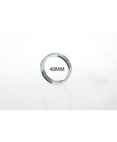 Металлическое эрекционное кольцо 4 см 