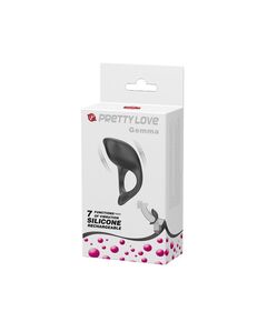 Эрекционное кольцо Gemma с вибрацией 7 режимов 