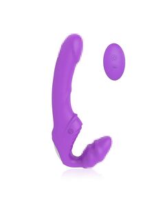 Безремневой страпон с вибрацией Cosmo 