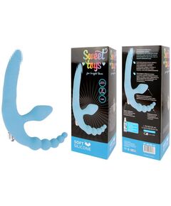 Безремневой страпон с вибрацией 