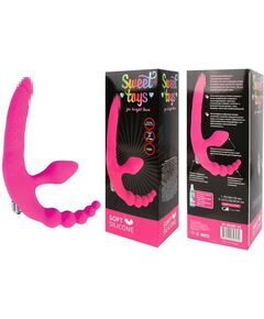 Безремневой страпон с вибрацией 