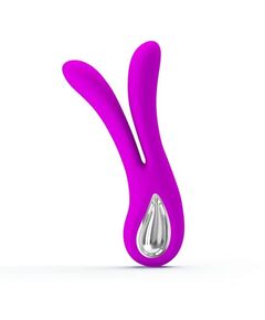 Универсальный вибромассажер для пар V-образной формы Pretty Love Ulysses 