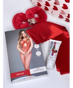 Подарочный бокс для неё "Пыл Красной Страсти" 