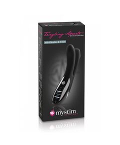 Mystim Tingling Apart eStim Vibrator, Black Edition 