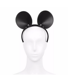 Ободок с ушками мышки черный 