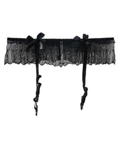 Пояс для чулок "Megia Belt Black" черный 