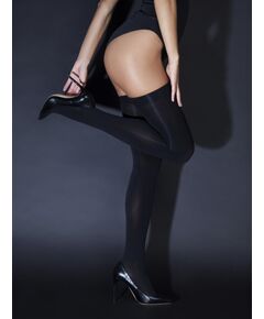 Плотные черные чулки (Sense) S/M 