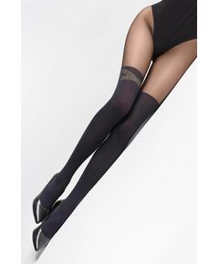 Стильные колготки "Zazu" с имитацией чулок 