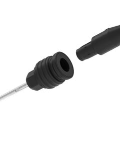 Насадка на секс-машину 20 см с функцией вибрации 