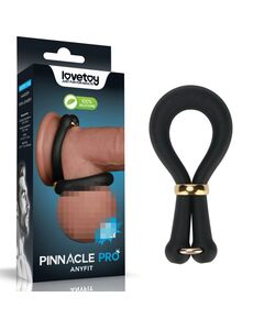 Эрекционное кольцо с подхватом за мошонку "AnyFit" 