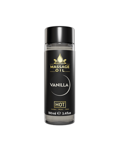Массажное масло c ароматом Ванили HOT Massage Oil VANILLA 100 мл 