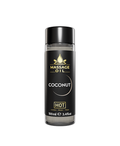 Массажное масло c ароматом Кокоса HOT Massage Oil COCONUT 100 мл 