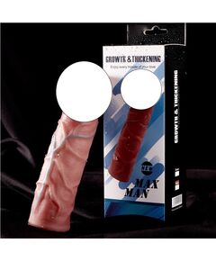 Насадка на член из силикона, 16 см 