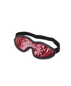 Маска на глаза черно-красная 