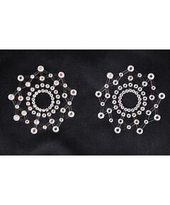 Пэстисы на соски "паутинка" из страз 