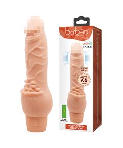 Реалистичный вибратор "Barbara", 19,5 см 