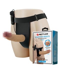 Фаллопротез для мужчин с вибрацией "Draven", 17,5 см 