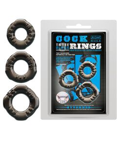 Набор эрекционных колец "Cock rings" 