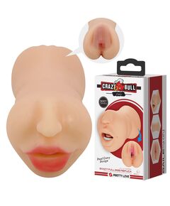 Двухсторонний мастурбатор вагина-рот "Zoey" 