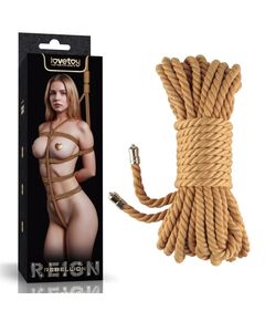 Веревка для шибари из 10 метров, из коноплянного волокна 