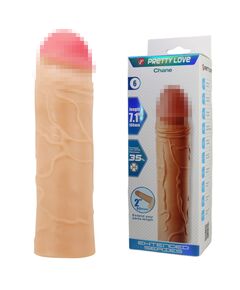 Насадка удлиняющая "Chane", телесная, 18 см 