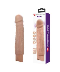 Реалистичный вибратор Pretty Love "Rufus", 23,8 см 