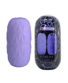 Яйцо мастурбатор с ярким рельефом из серии "Athena Alice", 11,3 см 