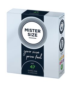 Презервативы Mister Size 47 мм, 3 шт 