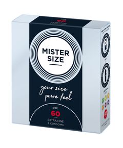 Презервативы Mister Size 60 мм, 3 шт 