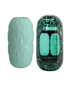 Яйцо мастурбатор с ярким рельефом из серии "Athena Alice", 11,3 см 