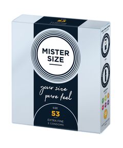 Презервативы Mister Size 53 мм, 3 шт 