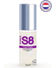 Лубрикант на гибридной основе, имитация спермы, «S8 Hybrid Cum Glide», 50 мл 